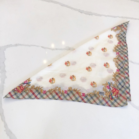 DAKS LONDON Handkerchief / Small Scarf - Picture 6 of 10